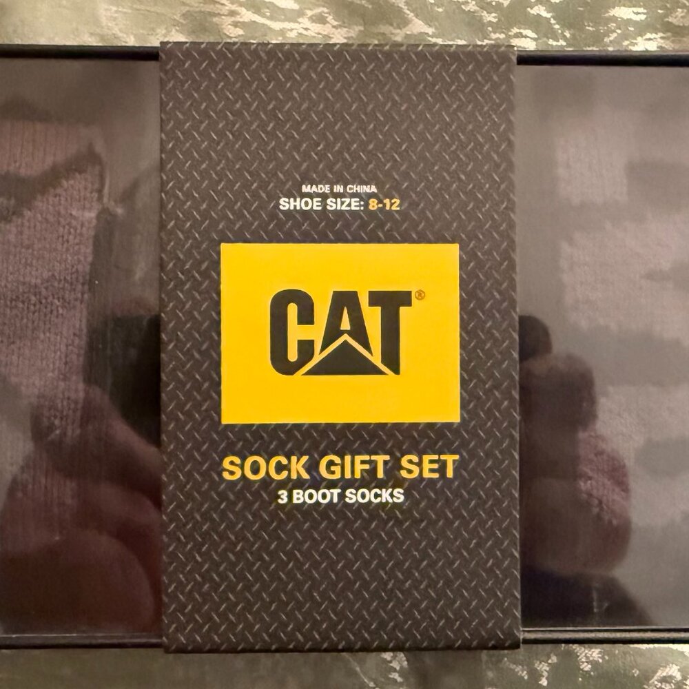 3 pair Caterpillar Sock Gift Set - Free Shipping - Picture 11 of 14